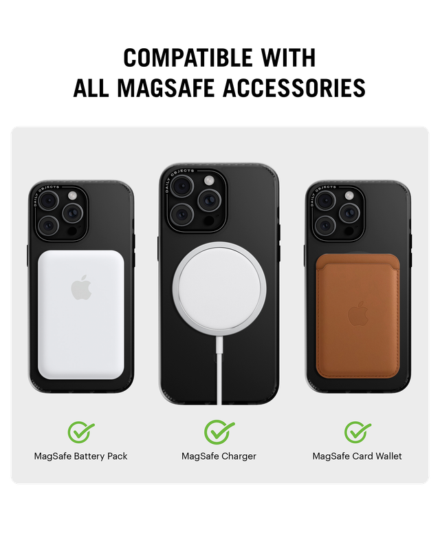 DailyObjects iPhone 13 Pro Black Nimbus MagSafe Phone Case