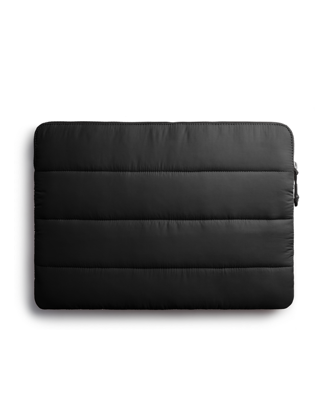 Daily Objects Unisex Polyester 15.6 L Laptop Sleeve | Black