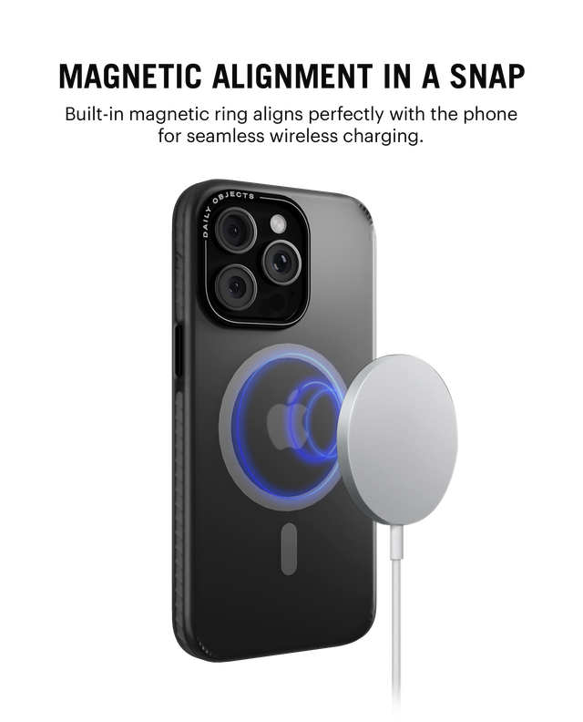 DailyObjects iPhone 13 Pro Black Nimbus MagSafe Phone Case