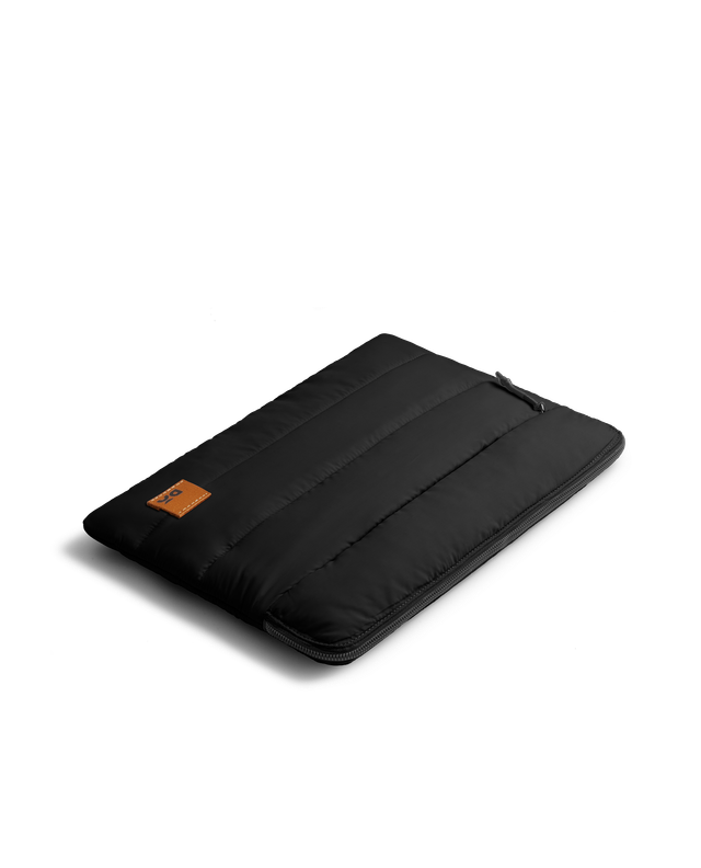 Daily Objects Unisex Polyester 15.6 L Laptop Sleeve | Black