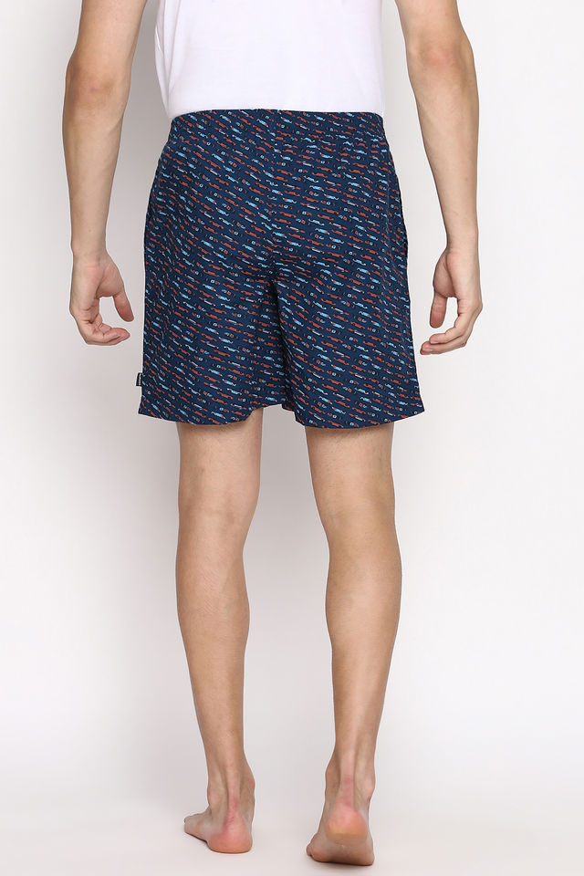 Van Heusen Men Pack Of 2 Printed Boxer Shorts Assorted Color - S