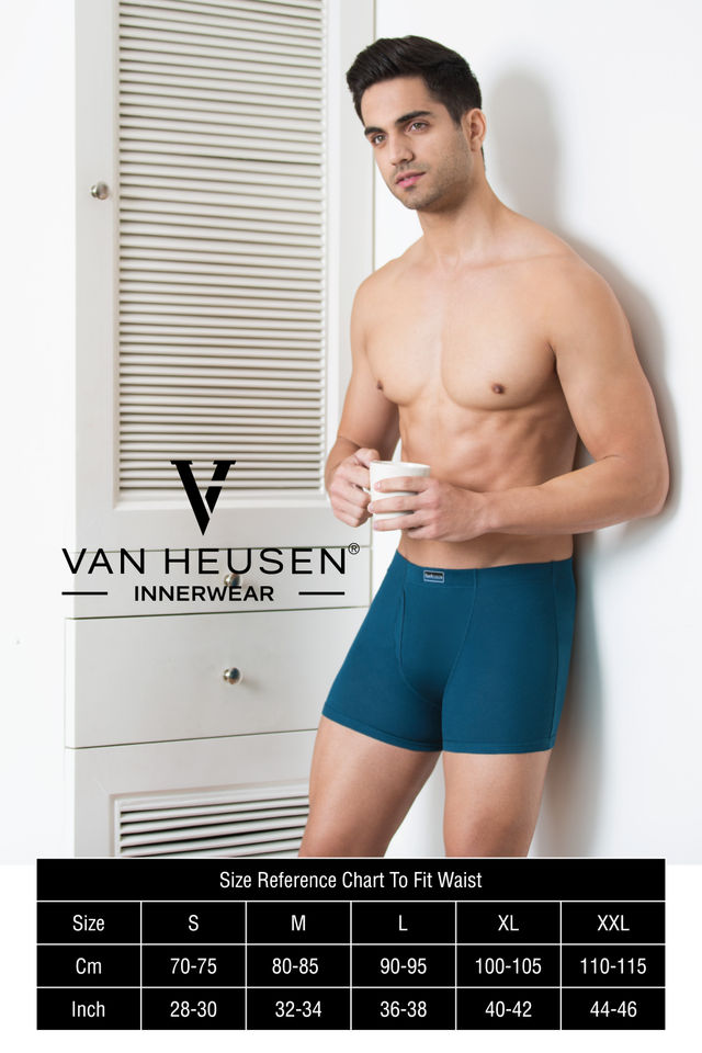 Van Heusen Men's Combed Anti Bacterial Boxer Briefs | Pure Black - Dark Grey - Peat - M