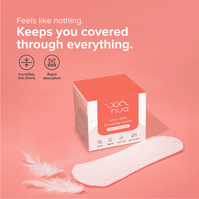 Nua Panty Liners for Daily Use (190mm)