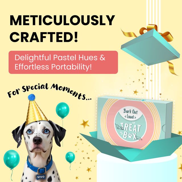 Bark Out Loud - Treat Gift Box For Dogs & Cats For Birthday & Special Occasions