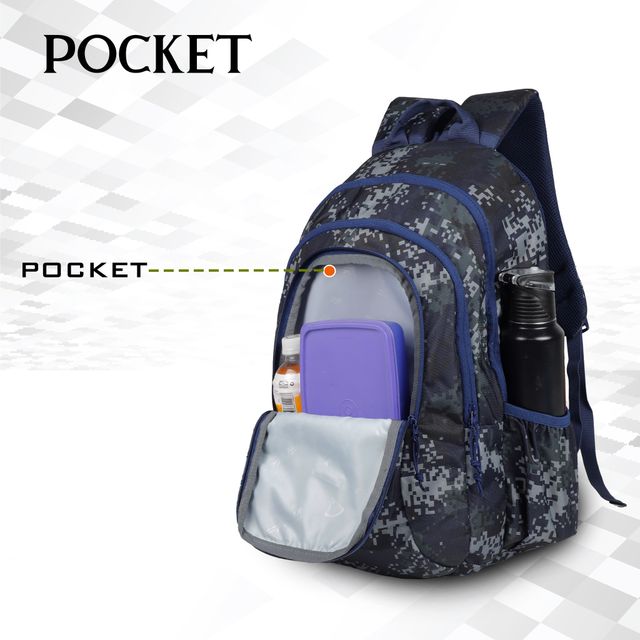 F Gear Unisex Camouflage Nylon 23 L Backpack | Assorted - M