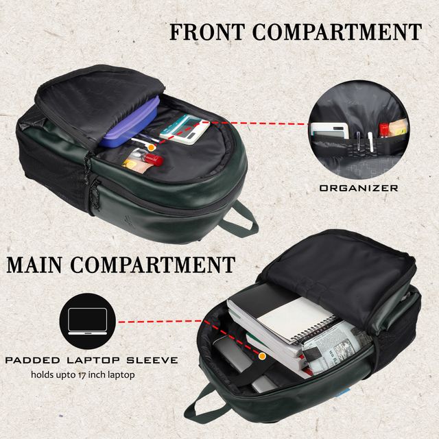 F Gear Unisex Polyester 40 L Laptop Bag | Black