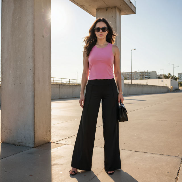 Blissclub Women's Ultimate Wide Legged Pants - Lite Black | M