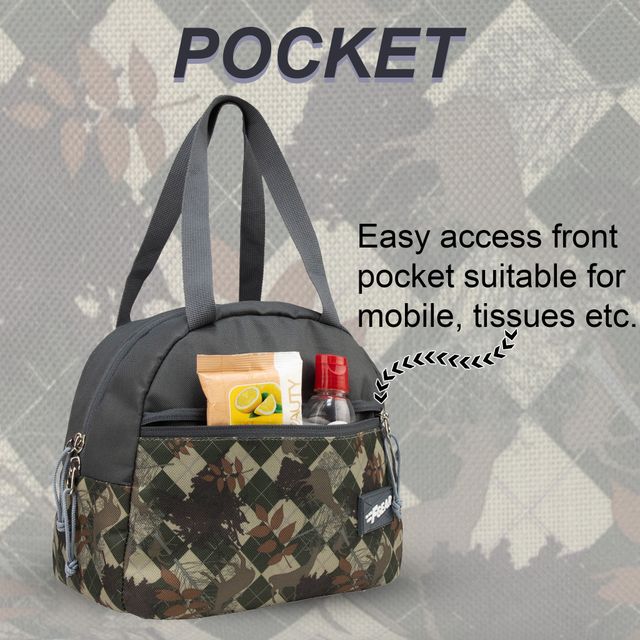 F Gear Nugget Deer M Green Lunch Bag