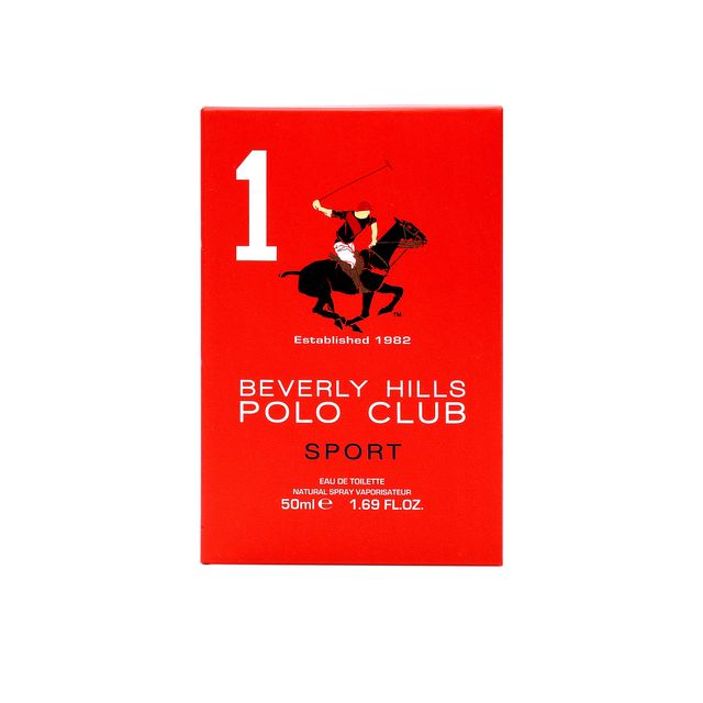 Beverly Hills Polo Club Sports No.1 Eau De Toilette For Men