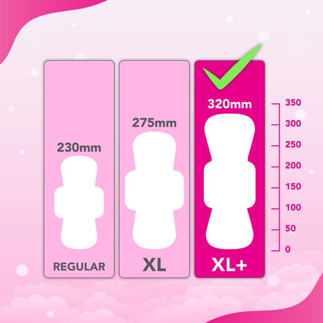 Niine Naturally Soft Ultra Thin XL+ Sanitary Pads