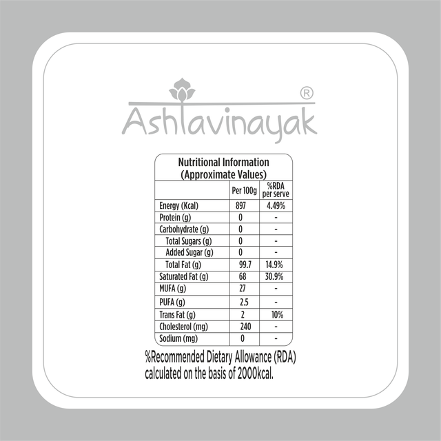 Ashtavinayak Sanjeevani Pure Desi Ghee