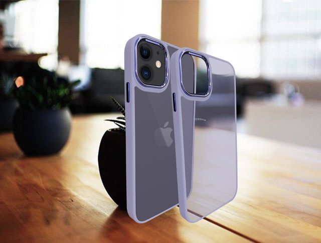 Artistque Case for Iphone 12 Back Cover colored Frosted Stylish Cover