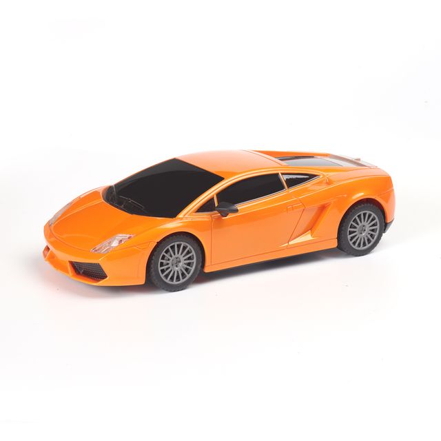 Race N Roll 1:24 Rechargeable Hi Speed Mini Remote Control Car - Lam Orange