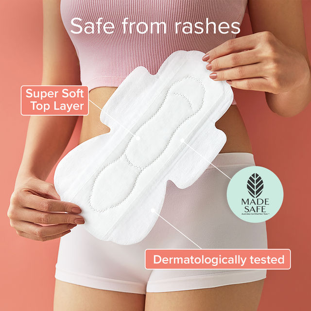 Nua Ultra Thin Rash Free XL Sanitary Pads