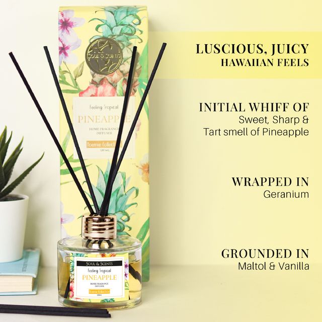 Soul & Scents Pineapple Reed Diffuser