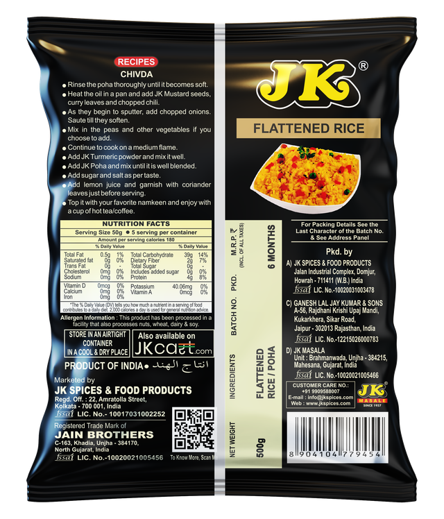 Jk Poha