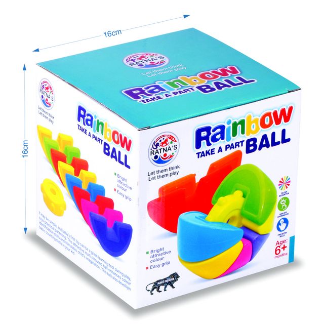 Ratna's Rainbow Take A Part Ball