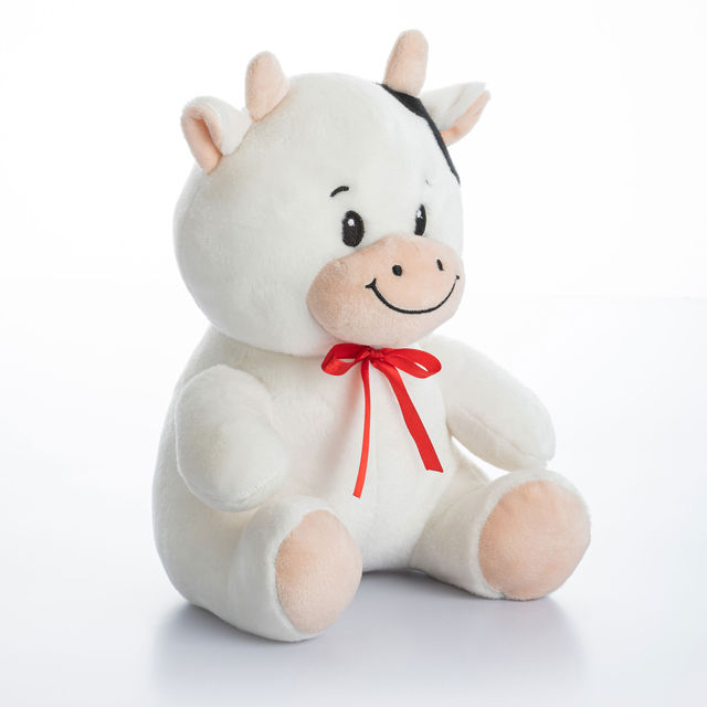 Dimpy Stuff Cow 25Cm White