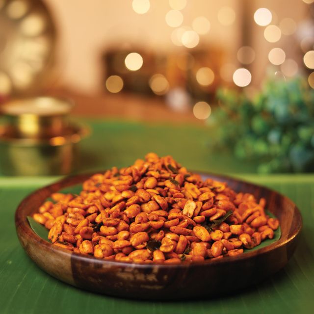 Sweet Karam Coffee Spiced Peanuts (Congress Kadlekayi)