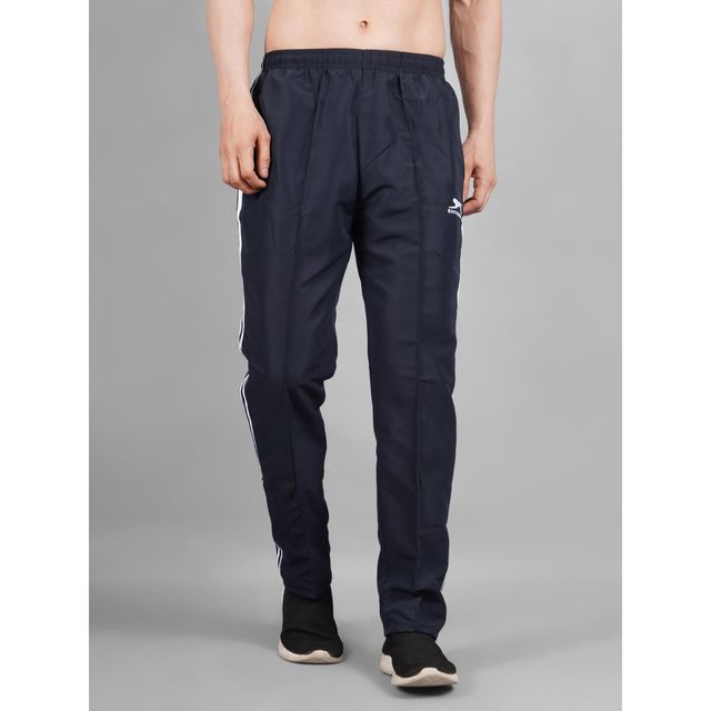 Shiv Naresh Men's Trackpant | 509 - Navy-White | M