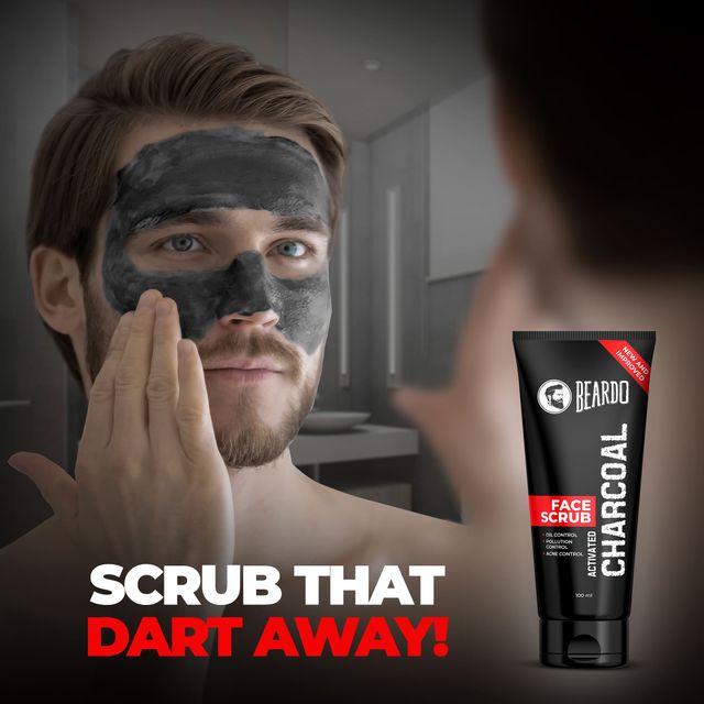 Beardo Charcoal 4-In-1 Combo