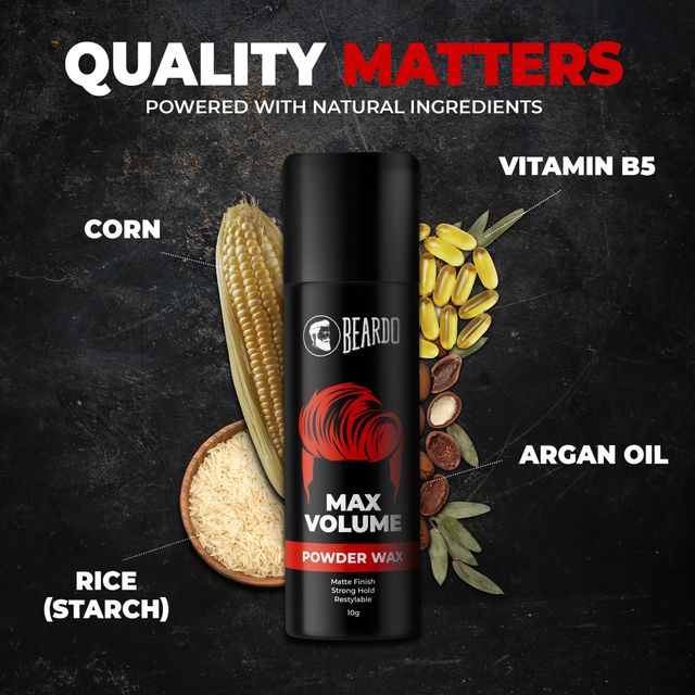 Beardo Max Volume Powder Wax