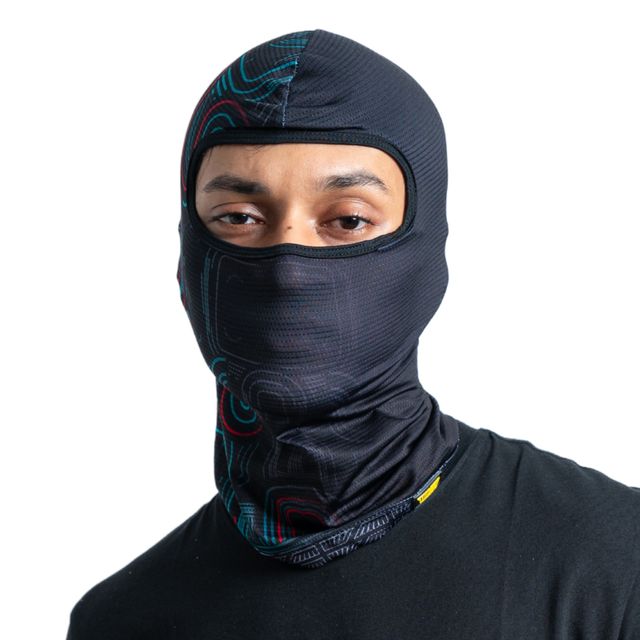 Tiivra Prand Grix Slash Cut Balaclava, Quick Dry, 4 Way Stretch
