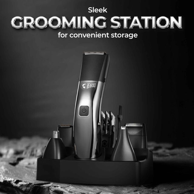 Beardo Chrome Beast Grooming Kit