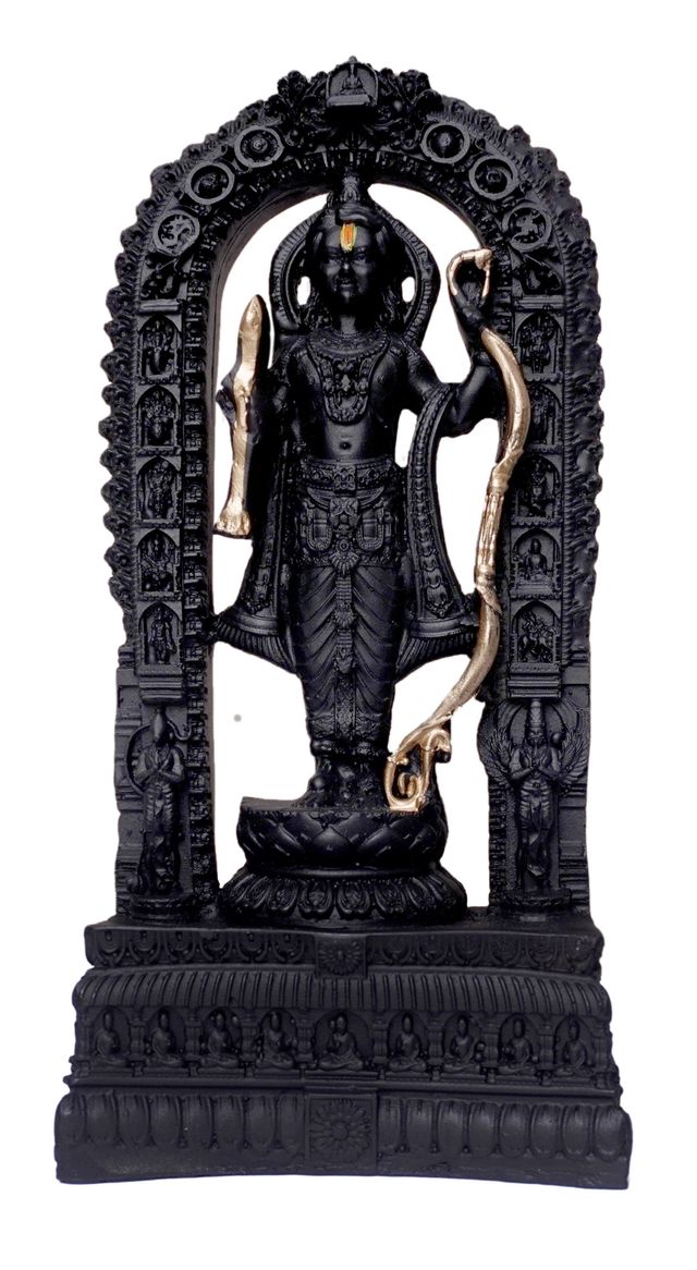Ram Lala Idol 7 x 4 Inch by Aravi
