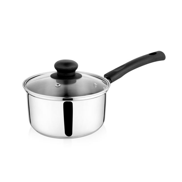 BAY6 Sauce Pan with Glass Lid - 1.5 L