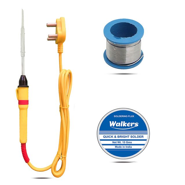 Walkers Wzp2M1 3In1 Basic 25W Soldering Iron Kit With Soldering Wire, Paste (Flat Tip)