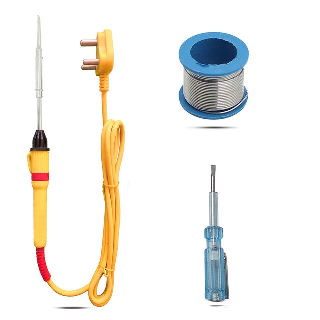 Walkers Wzp1M1 3In1 Basic 25W Soldering Iron Kit With Soldering Wire, Line Tester (Flat Tip)