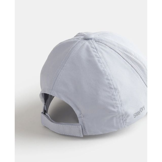 Jockey Cp21 Men's Polyester Solid Cap With Adjustable Back Closure | Staydry Technology Light Grey
