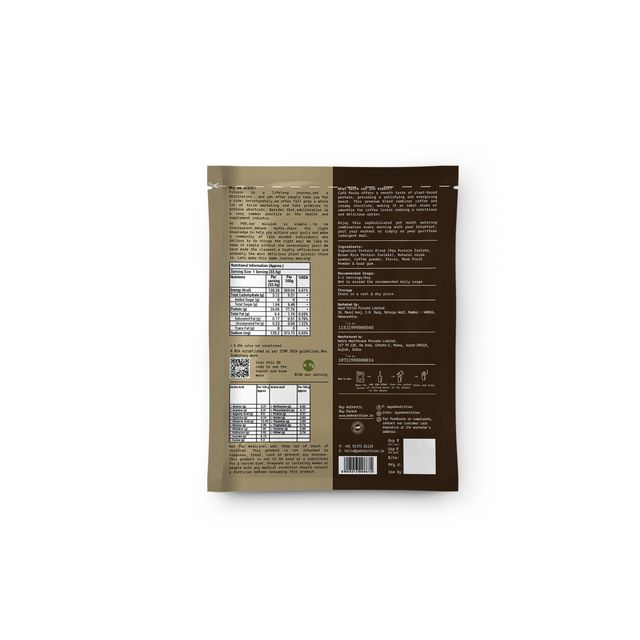 Pod Nutrition Cafe Mocha Plant Protein - 26G Protein - Single Serve