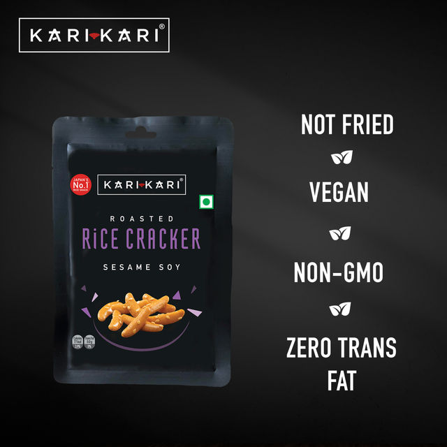 Kari Kari Sesame Soy- Pack of 6 108 g X 2 Combo