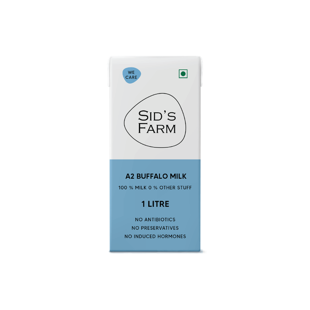 Sid's Farm A2 Buffalo Milk Tetra Pack