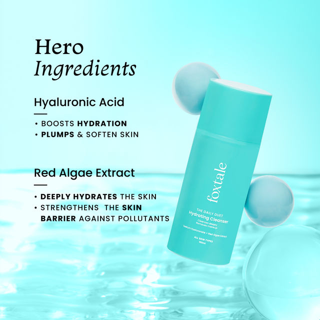 Foxtale Gentle Hydrating Cleanser/ Face Wash