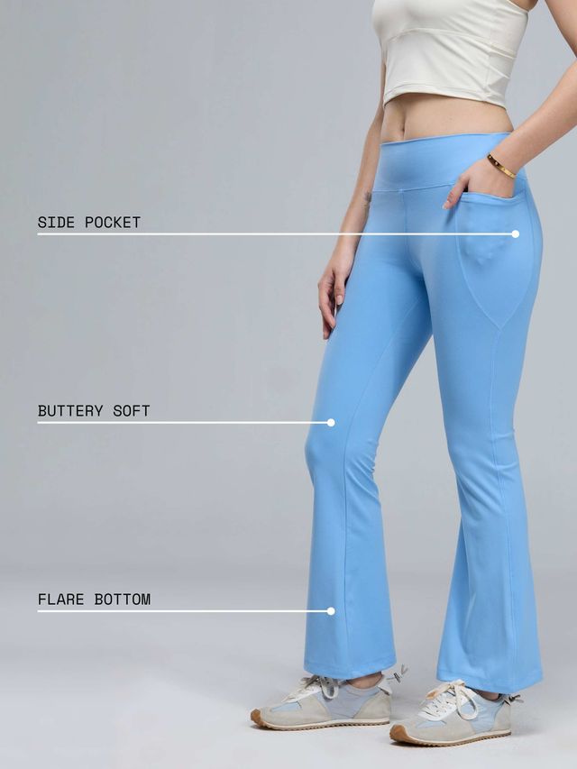 Cava Women's Sculpt Leggings | Sky Blue - XS