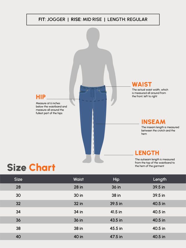 Urbano Fashion Men's Jogger Jeans Slim Fit Stretch Washed | Blue | 36