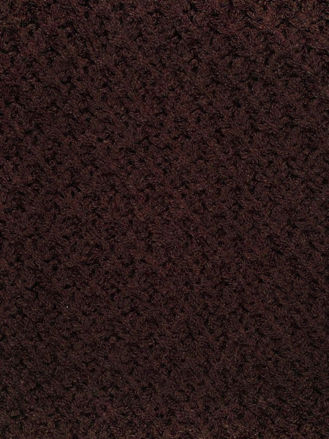 Fabseasons Men's Acrylic Muffler | Dark Brown - Free Size