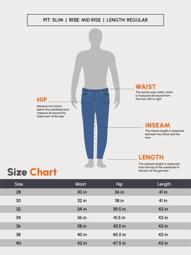 Urbano Fashion Men's Denim Jeans Slim Fit Stretchable | Ice Blue | 32