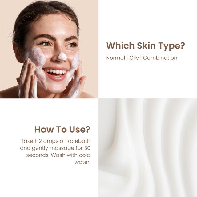 Personal Touch Skincare Facebath Deep Cleansing Facewash for All Skin Types