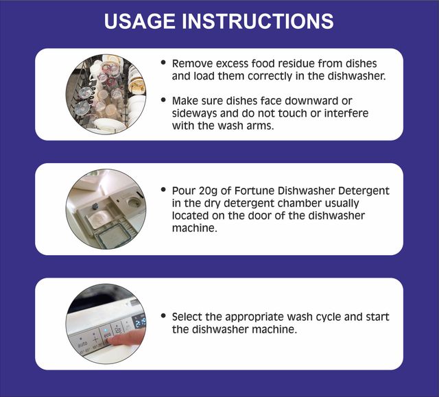 Fortune Dishwasher Detergent - Pack Of 1