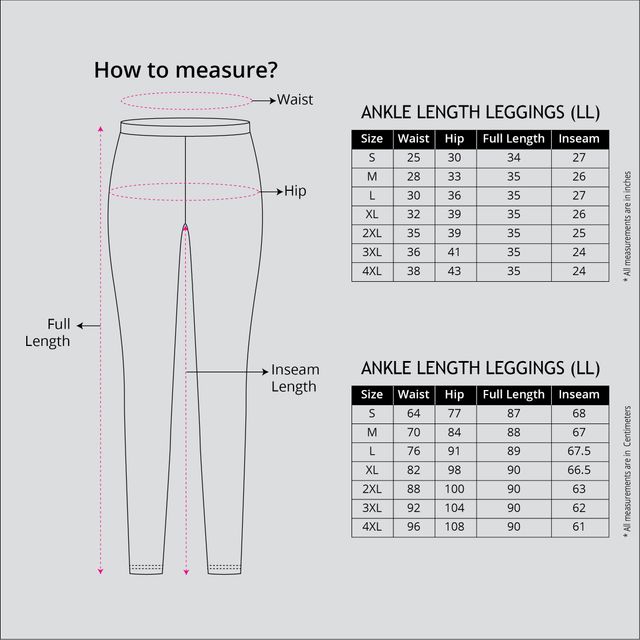 Go Colors Women's Solid Mid Rise Ankle Length Leggings | Jeans Blue - S