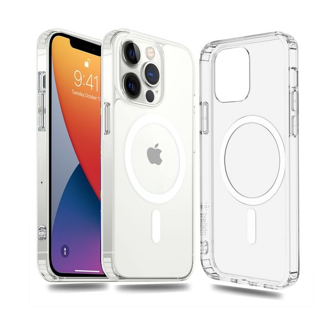 Artistque Case for Iphone 11 Pro Max Back Cover - Transparent Clear Magsafe