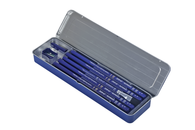Doms Superio Pencil 10 Pcs Tin Pack