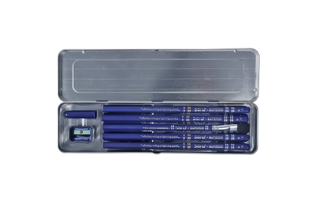 Doms Superio Pencil 10 Pcs Tin Pack