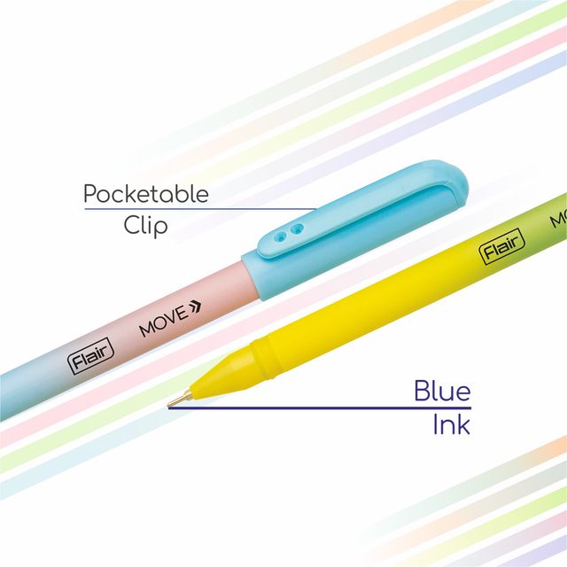 Flair Move Ball Pen Pack of 5