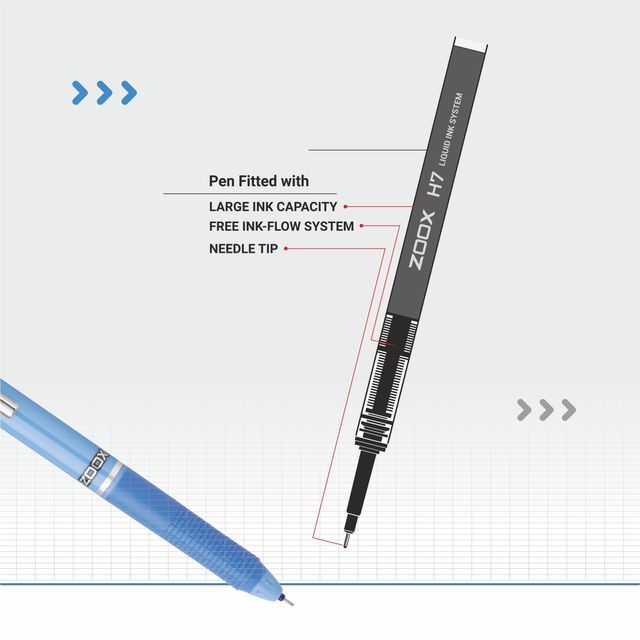 Zoox H7 Pen Blue