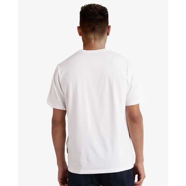 Rare Rabbit Men's Caf Primary T-shirt | White - XL